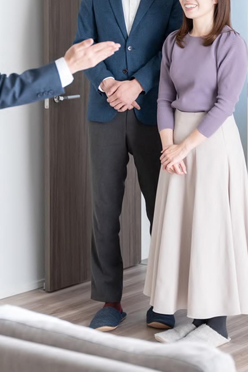 内覧から契約まで安心のサポート