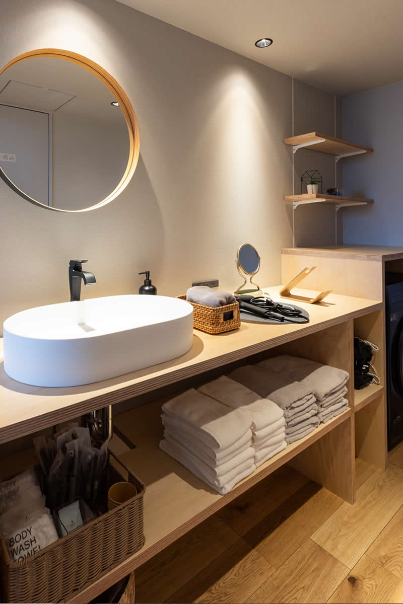 寝室2 - シングルベッド3台