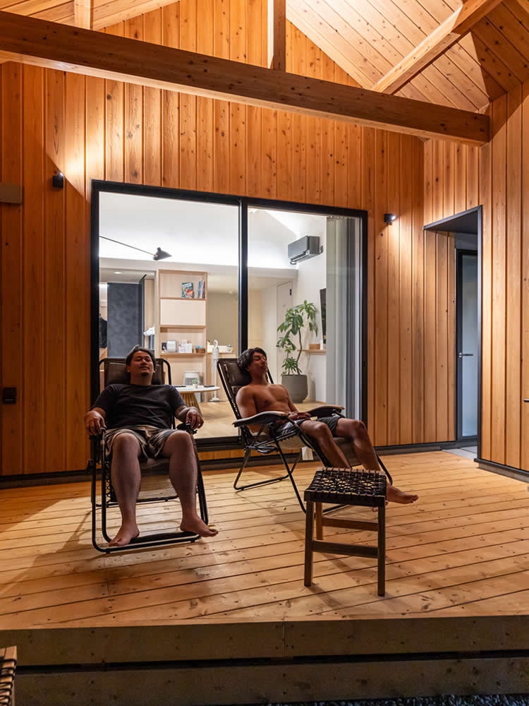 OTO 音灯 - 海と緑に囲まれた高台のプライベートハウス外観